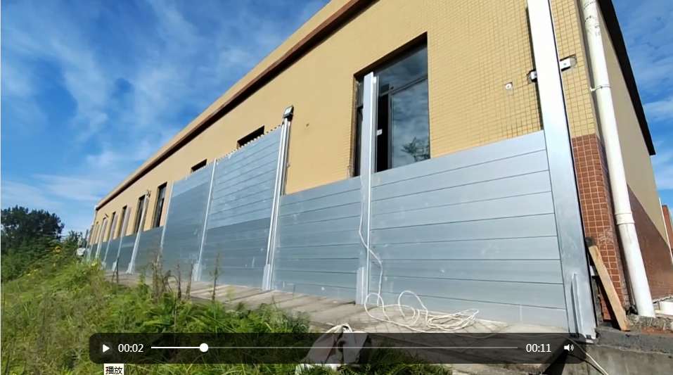 四川水厂守护者：铝合金防洪挡水墙的成功实践